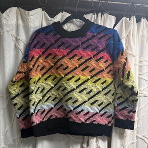 Multicolor Gradient Sweater